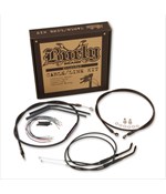 Black Cable Kits For Softails