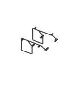 Voyager Saddlebag Mount Kit