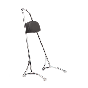 Sissy Bar Tall Chrome